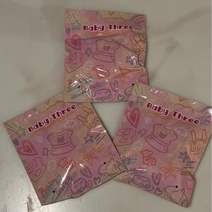 NEW! BABY THREE—3 Mystery Pouches